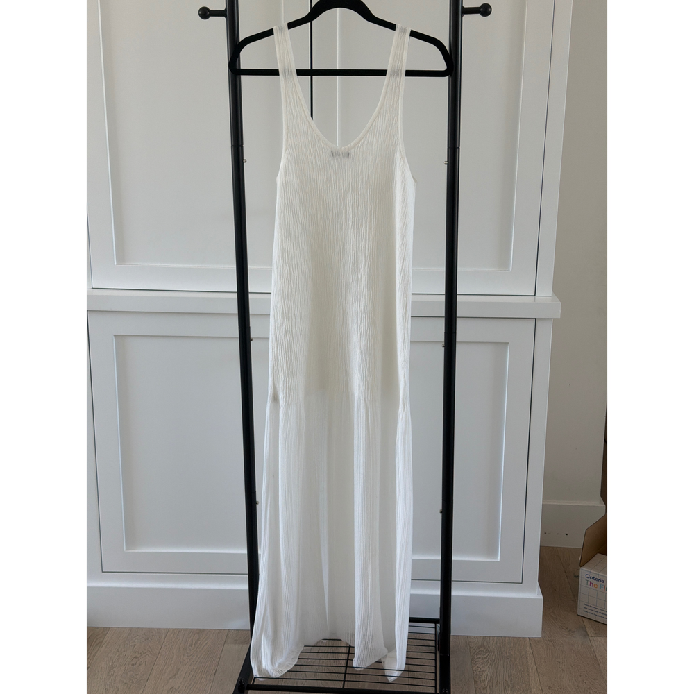 Massimo Dutti White Maxi Dress - Picture 2 of 3